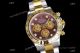 JH Factory Replica Rolex Daytona Swiss 4130 Chronograph Watch Rose Red Dial Two Tone (2)_th.jpg